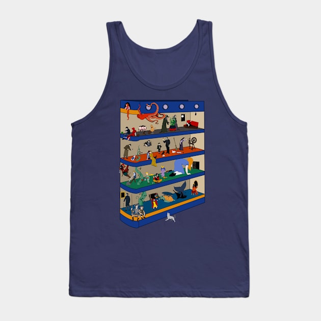 Once upon a time Tank Top by Malakian Art